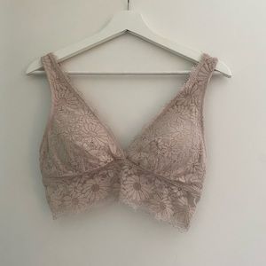 NWT Aerie Lace Plunge Bralette size M